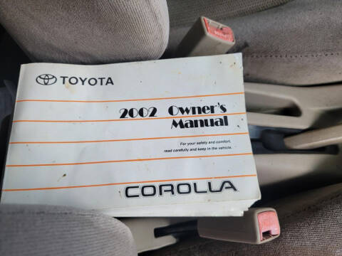 2002 Toyota Corolla CE