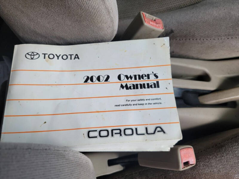 2002 Toyota Corolla CE