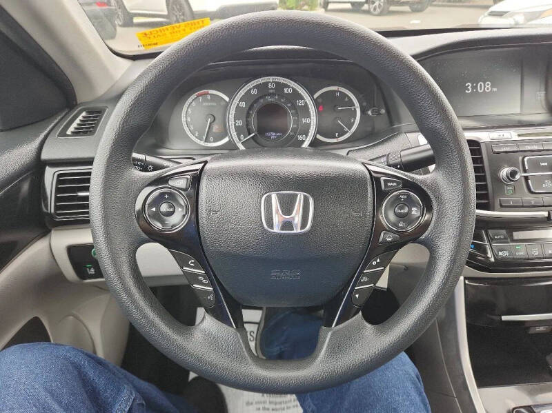 2016 Honda Accord LX w/Honda Sensing