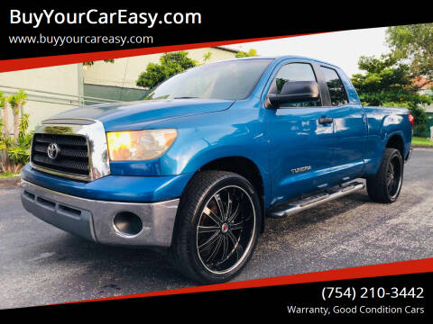 2007 Toyota Tundra for sale at BuyYourCarEasyllc.com in Hollywood FL