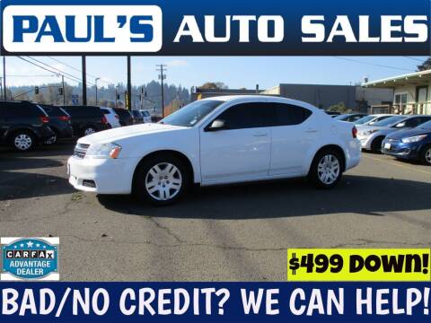 2014 Dodge Avenger for sale at Paul's Auto Sales in Eugene OR