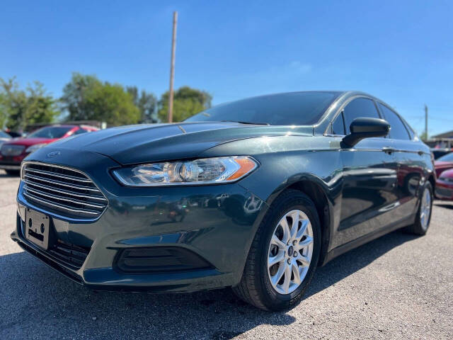 2015 Ford Fusion for sale at J-R Auto Sales LLC in Houston, TX