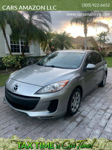 2013 Mazda MAZDA3 for sale at CARS AMAZON LLC in Miami FL