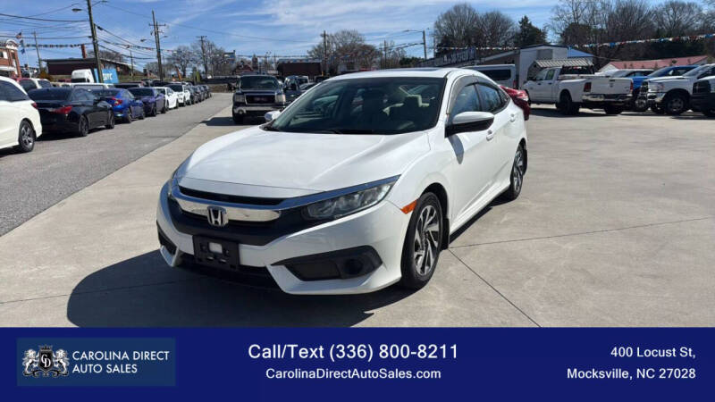 2017 Honda Civic for sale at Carolina Direct Auto Sales in Mocksville NC