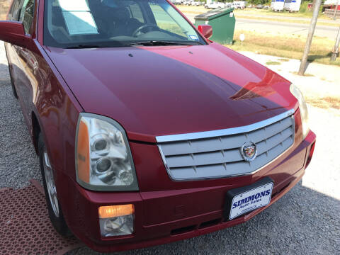 2009 Cadillac SRX for sale at Simmons Auto Sales in Denison TX