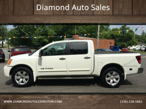 2011 Nissan Titan for sale at Diamond Auto Sales in Lexington NC