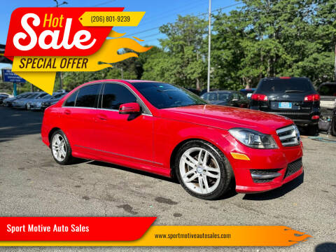 2012 Mercedes-Benz C-Class for sale at Sport Motive Auto Sales in Seattle WA