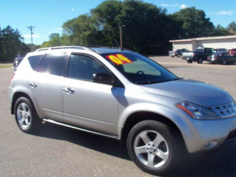 2004 Nissan Murano for sale at Country Side Car Sales in Elk River MN