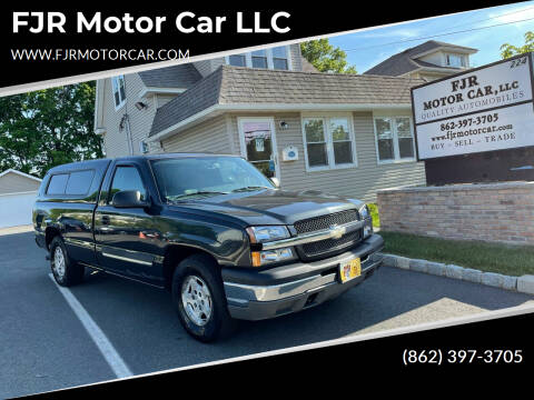 2004 Chevrolet Silverado 1500 for sale at FJR Motor Car LLC in Mine Hill NJ
