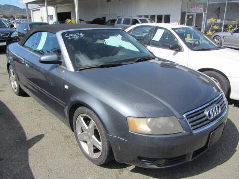 2005 Audi A4 for sale at Mendocino Auto Auction in Ukiah CA