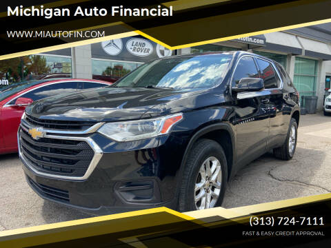 2018 Chevrolet Traverse for sale at Michigan Auto Financial in Dearborn MI