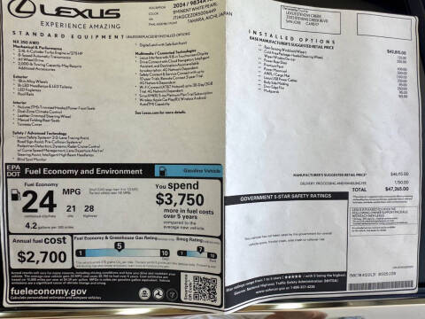 2024 Lexus NX 350