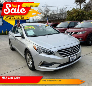 2015 Hyundai Sonata for sale at M&A Auto Sales in Sacramento CA