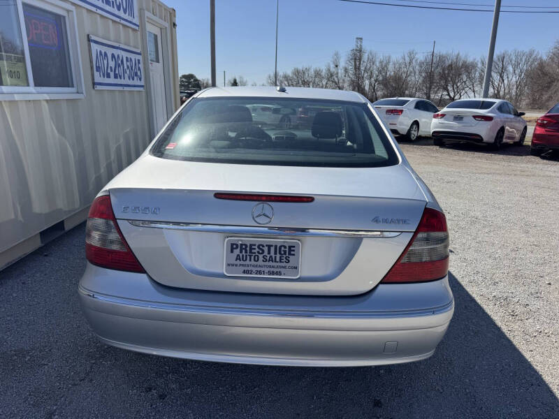 2007 Mercedes-Benz E-Class E 550 4MATIC