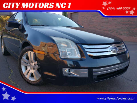 2009 Ford Fusion for sale at CITY MOTORS NC 1 in Harrisburg NC