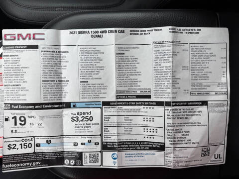 2021 GMC Sierra 1500 Denali