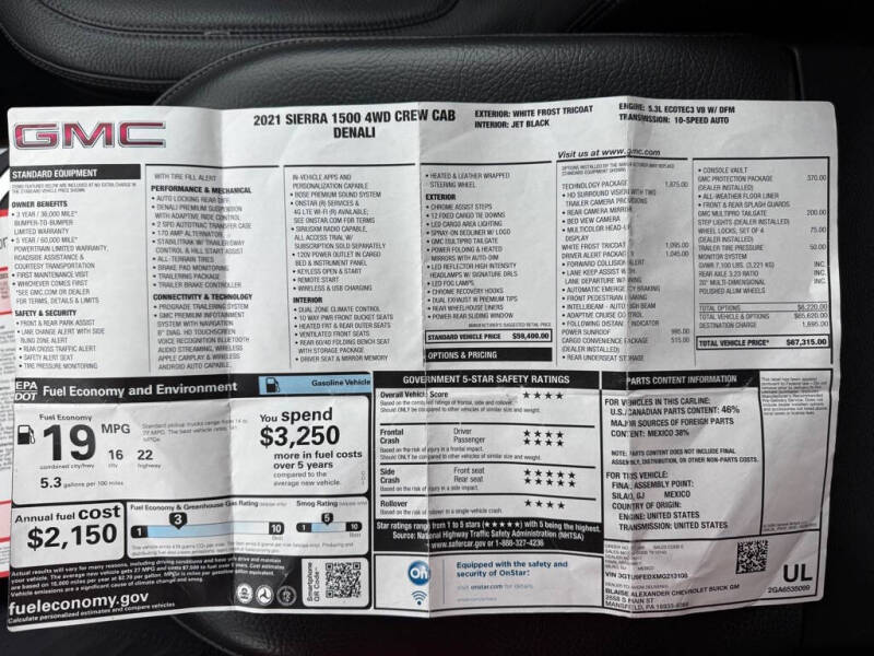 2021 GMC Sierra 1500 Denali