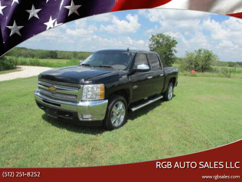 2012 Chevrolet Silverado 1500 for sale at RGB AUTO SALES LLC in Manor TX