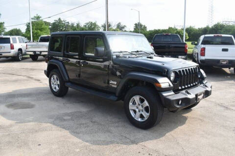 2018 Jeep Wrangler Unlimited for sale at Strawberry Road Auto Sales in Pasadena TX