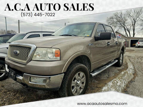 2004 Ford F-150 for sale at A.C.A Auto Sales in Columbia MO