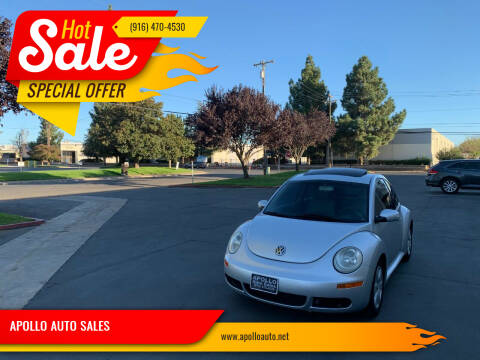 2007 Volkswagen New Beetle for sale at APOLLO AUTO SALES in Sacramento CA