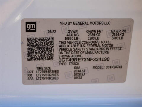 2022 GMC Sierra 2500HD