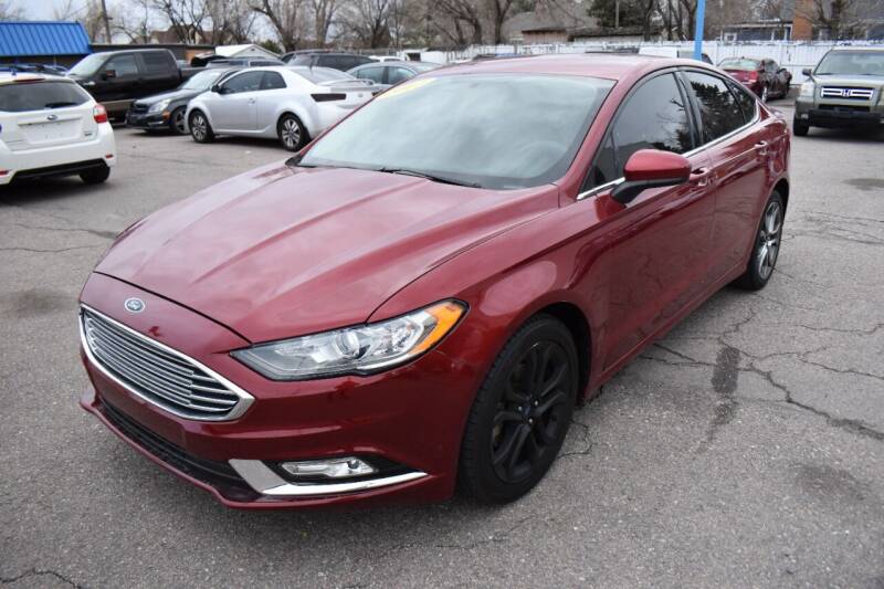 2017 Ford Fusion for sale at Good Deal Auto Sales LLC in Lakewood CO
