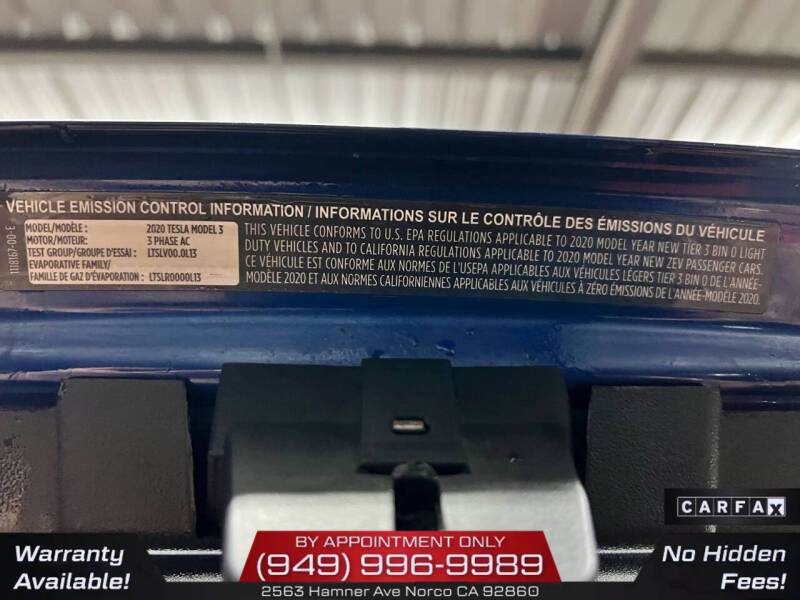 2020 Tesla Model 3