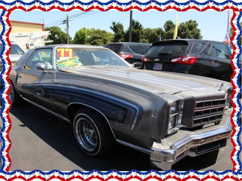 1977 Chevrolet Monte Carlo for sale at American Auto Depot in Modesto CA
