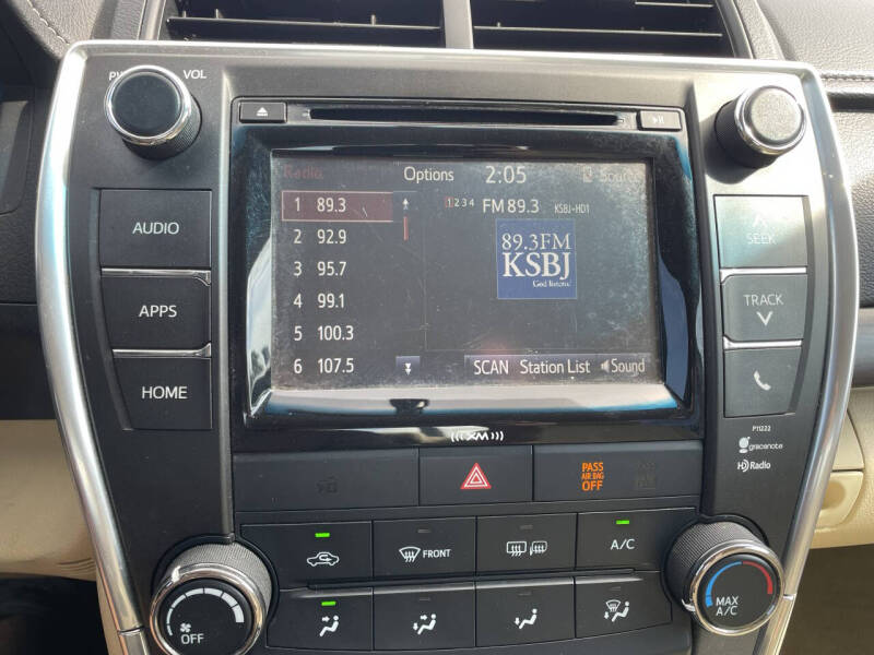 2016 Toyota Camry XSE