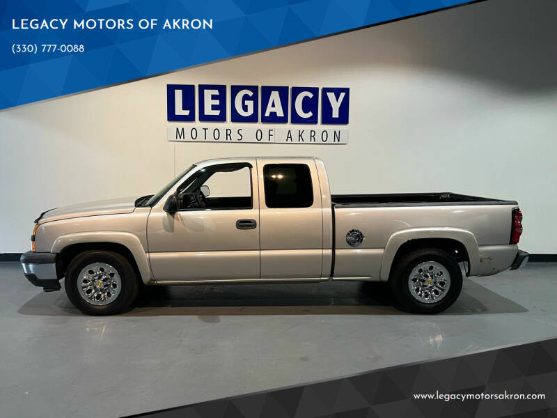 2006 Chevrolet Silverado 1500 for sale at LEGACY MOTORS OF AKRON in Akron OH