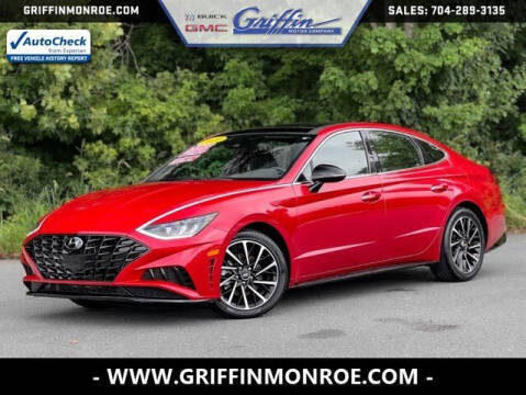 2020 Hyundai Sonata for sale at Griffin Buick GMC in Monroe NC