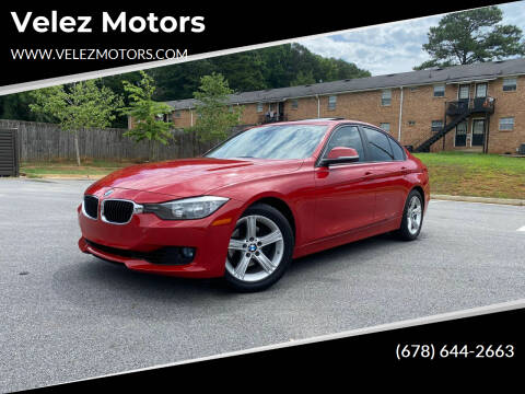 2013 BMW 3 Series for sale at VELEZ MOTOR SALES LLC in Norcross GA