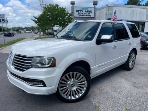 2015 Lincoln Navigator for sale at City Line Auto Sales in Norfolk VA