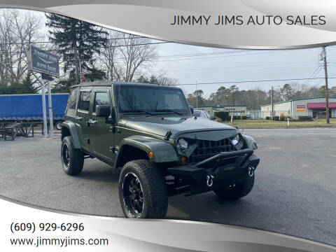 2008 Jeep Wrangler Unlimited for sale at Jimmy Jims Auto Sales in Tabernacle NJ