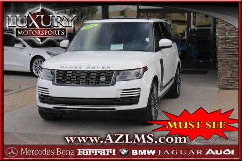 2019 Land Rover Range Rover for sale at Luxury Motorsports in Phoenix AZ