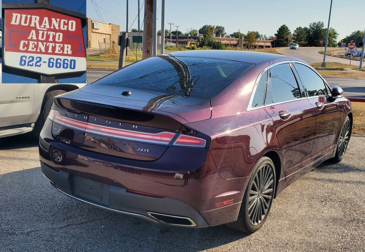 2018 Lincoln MKZ for sale at DURANGO AUTO CENTER LLC in Tulsa, OK