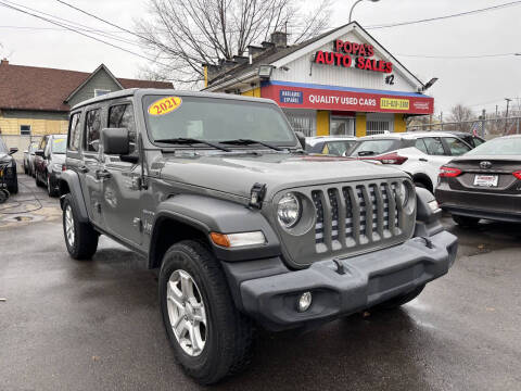 2021 Jeep Wrangler Unlimited for sale at Popas Auto Sales #2 - Popas Auto Sales in Detroit MI