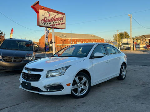 2015 Chevrolet Cruze for sale at Southwest Car Sales in Oklahoma City OK