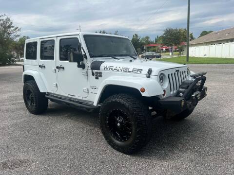 2012 Jeep Wrangler Unlimited for sale at VASS Automotive in Deland FL