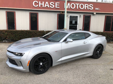 2018 Chevrolet Camaro for sale at Chase Motors Inc in Stafford TX
