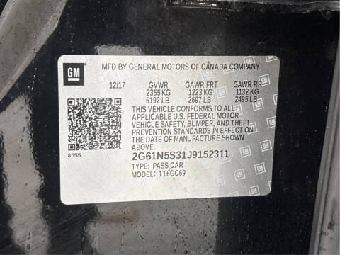 2018 Cadillac XTS Luxury