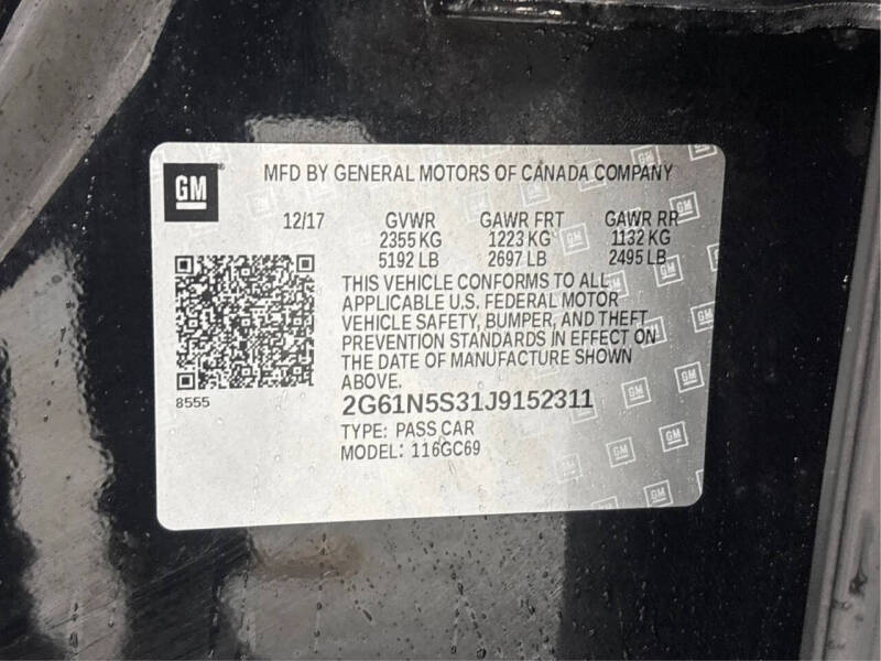 2018 Cadillac XTS Luxury