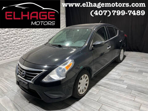 2016 Nissan Versa for sale at Elhage Motors in Orlando FL