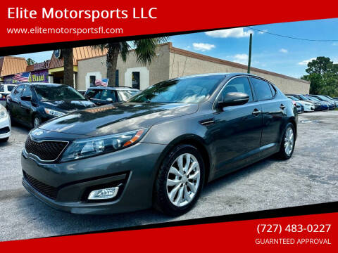 2014 Kia Optima for sale at Elite Motorsports LLC in Saint Petersburg FL