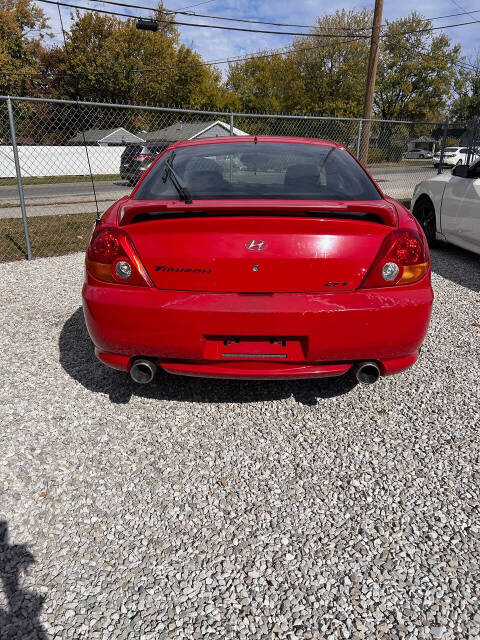 2003 Hyundai Tiburon for sale at Anderson Automotive Services LLC in Indianapolis, IN