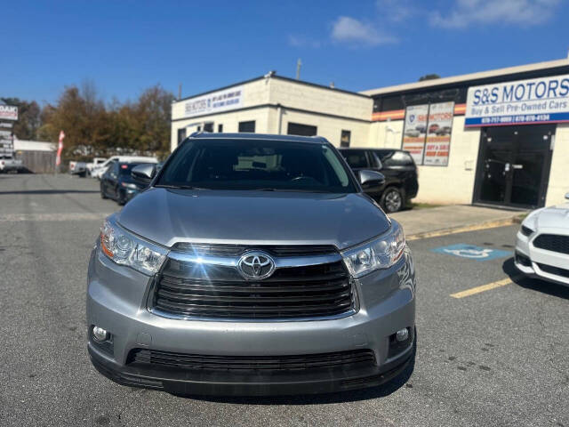 2014 Toyota Highlander for sale at S & S Motors in Marietta, GA