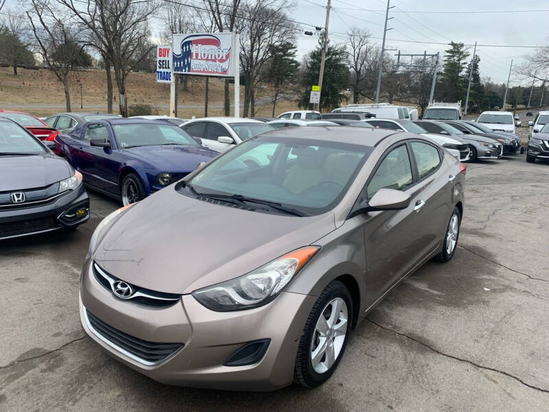 2013 Hyundai Elantra for sale at Honor Auto Sales in Madison TN