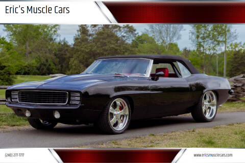 1969 Chevrolet Camaro for sale at Eric's Muscle Cars in Clarksburg MD