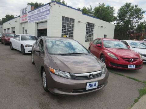 2012 Honda Civic for sale at Nile Auto Sales in Denver CO
